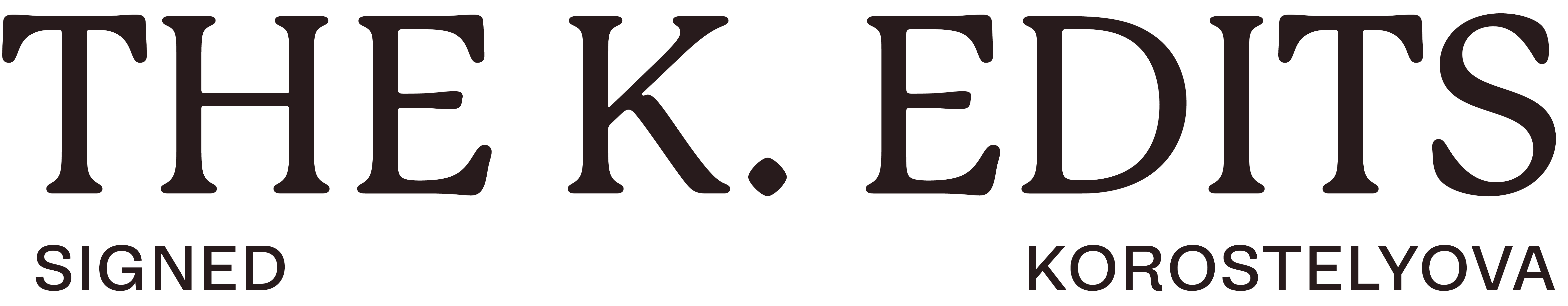 The K. Edits